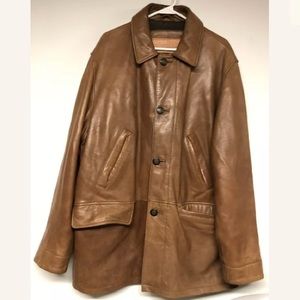 Timberland Brown Weathergear Leather Jacket